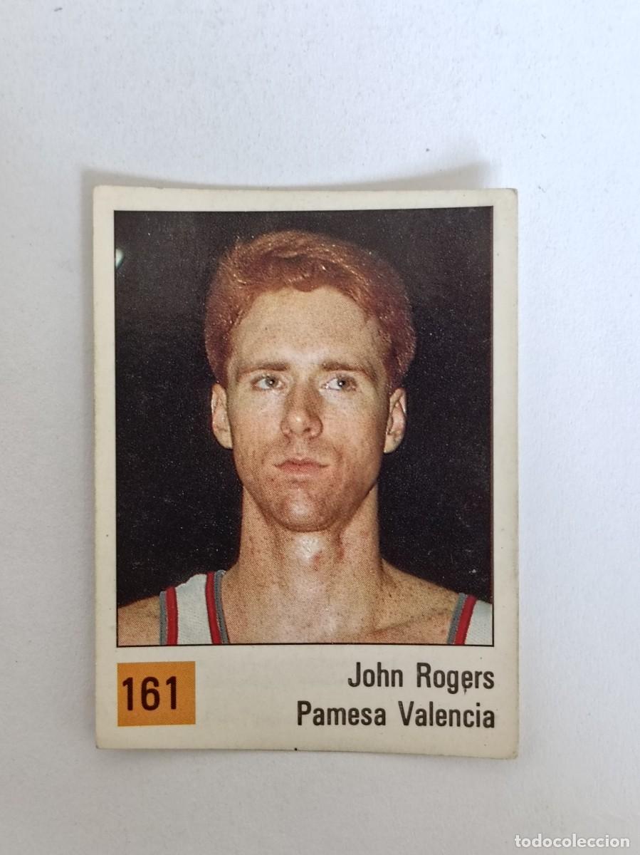 Coleccionismo deportivo: #161 JOHN ROGERS (PAMESA VALENCIA) LIGA ACB BASKET 90 PANINI