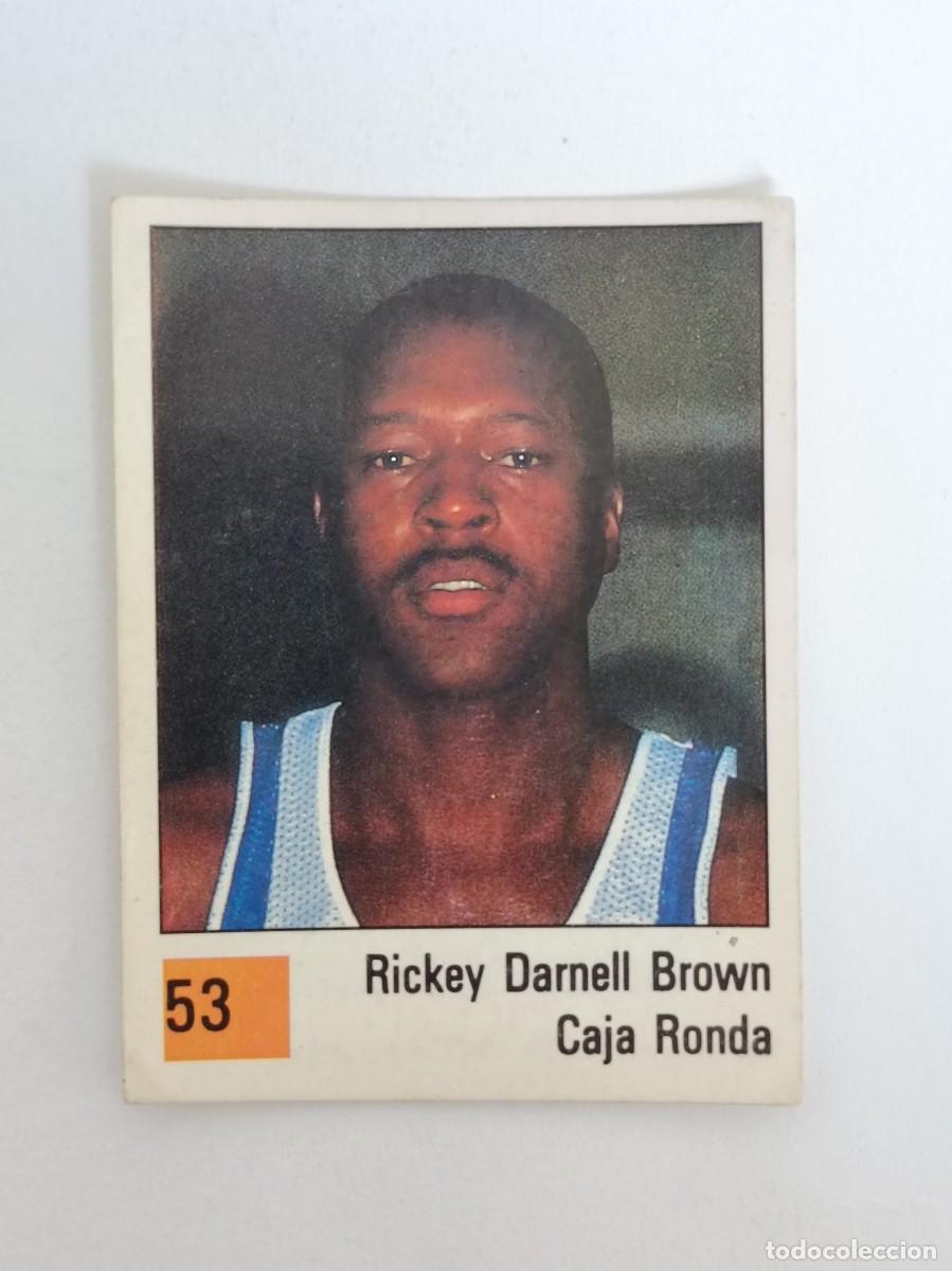 Coleccionismo deportivo: #53 RICKEY DARNELL BROWN (CAJA RONDA) LIGA ACB BASKET 90 PANINI