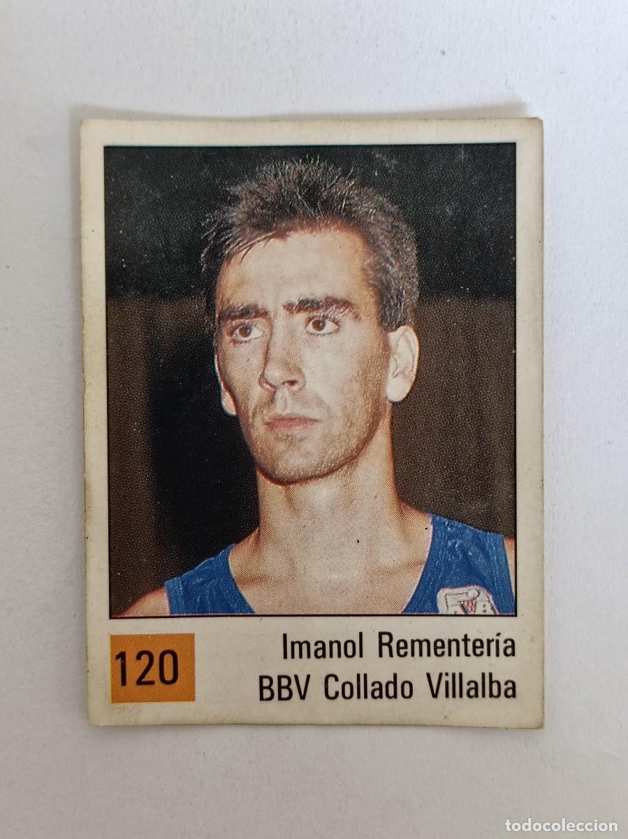 Coleccionismo deportivo: #120 IMANOL REMENTERIA (BBV COLLADO VILLALBA) LIGA ACB BASKET 90 PANINI