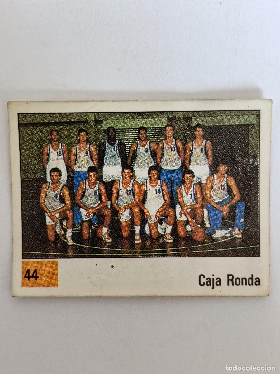 Coleccionismo deportivo: #44 EQUIPO (CAJA RONDA) LIGA ACB BASKET 90 PANINI