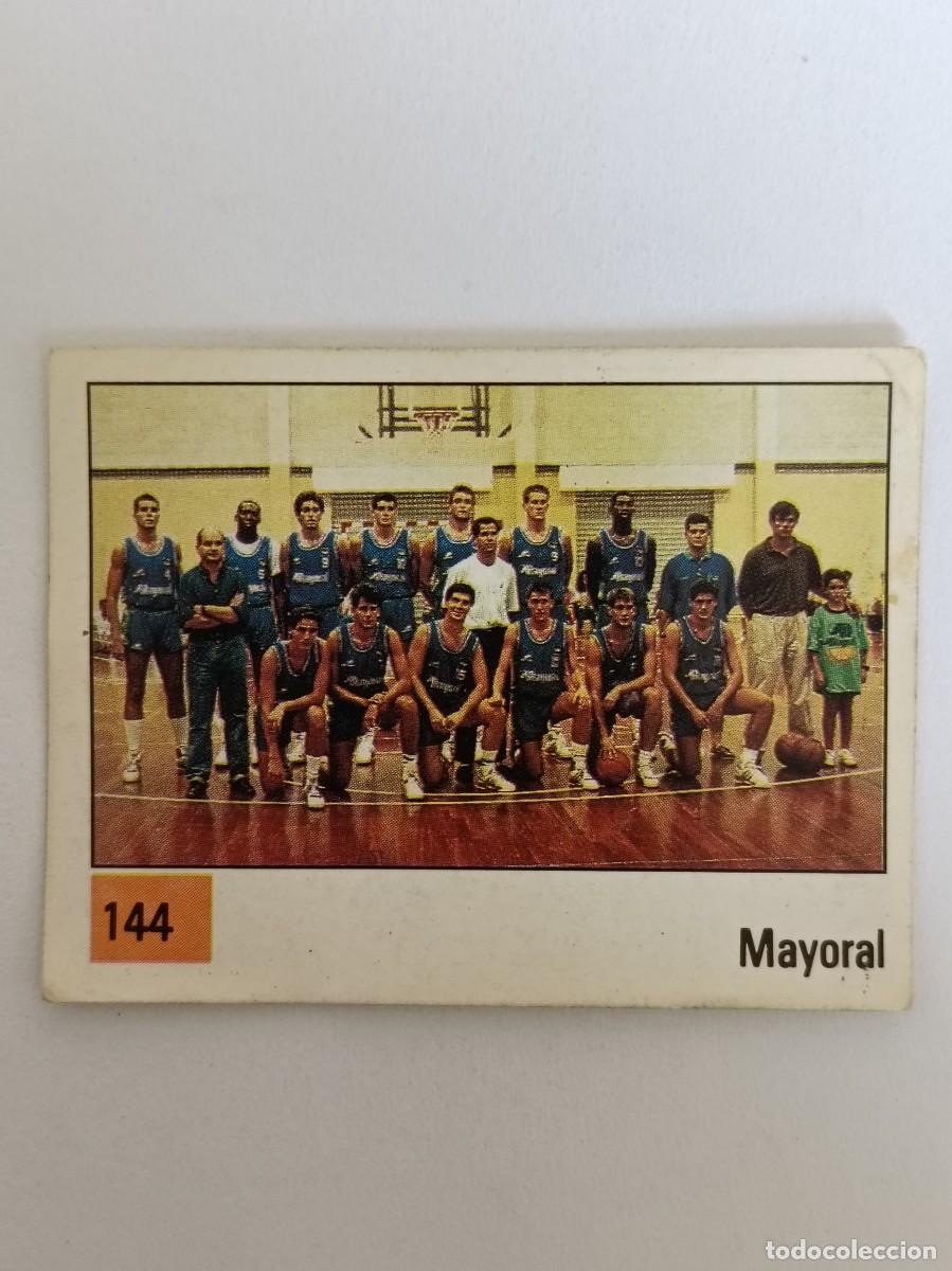 Coleccionismo deportivo: #144 EQUIPO (MAYORAL MARISTAS) LIGA ACB BASKET 90 PANINI