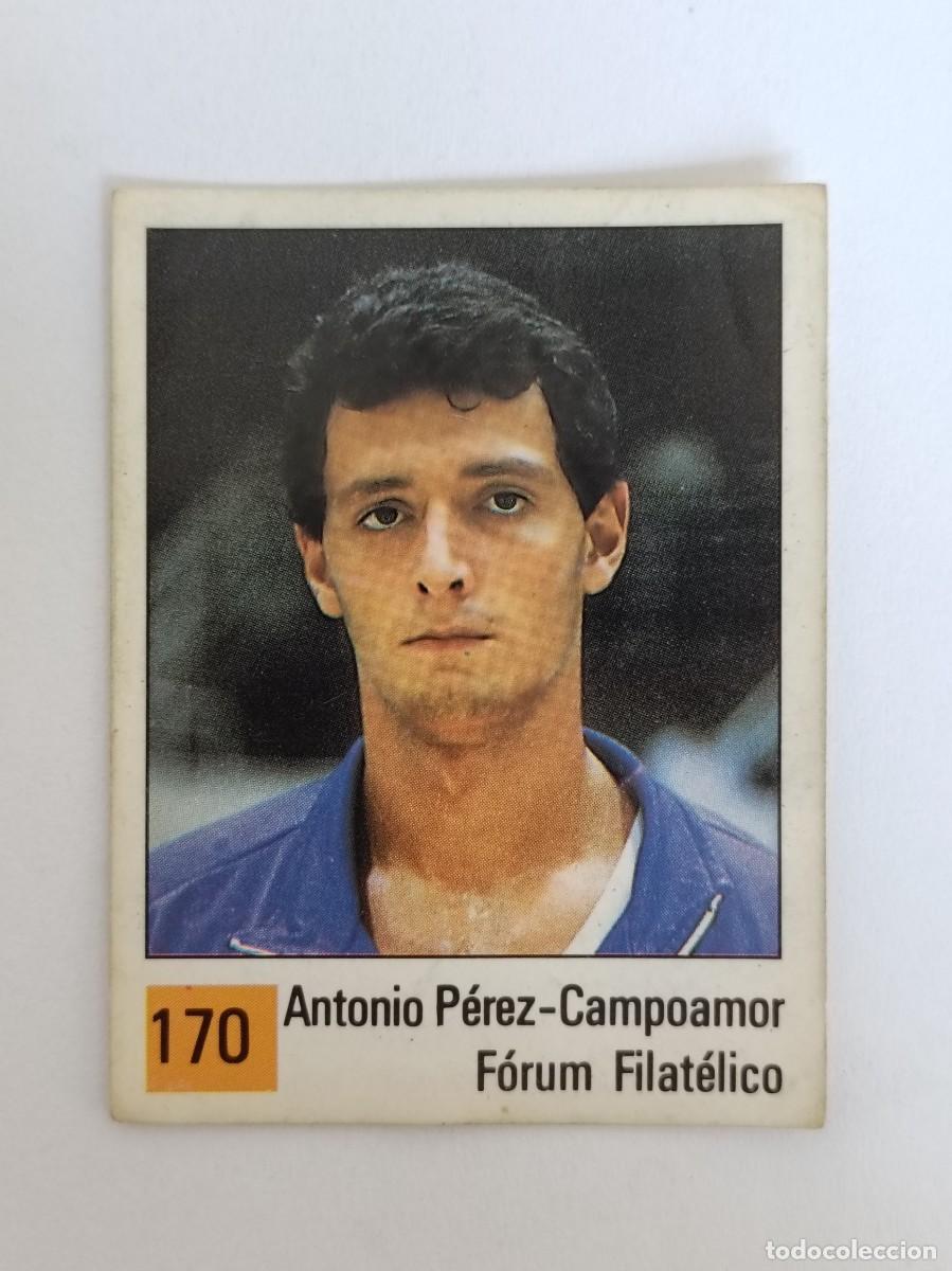 Coleccionismo deportivo: #170 ANTONIO PEREZ-CAMPOAMOR (FORUM FILATELICO) LIGA ACB BASKET 90 PANINI