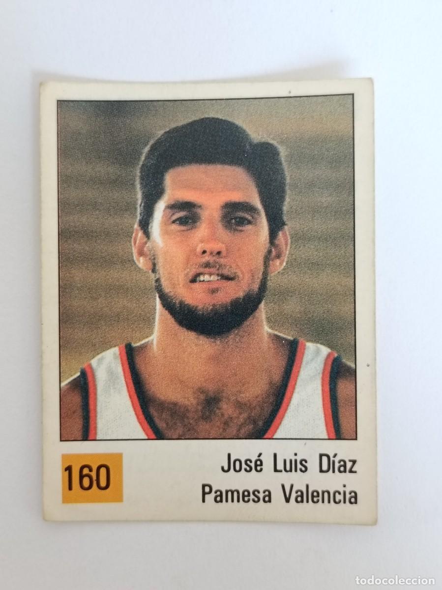 Collectionnisme sportif: #160 JOSE LUIS DIAZ (PAMESA VALENCIA) LIGA ACB BASKET 90 PANINI