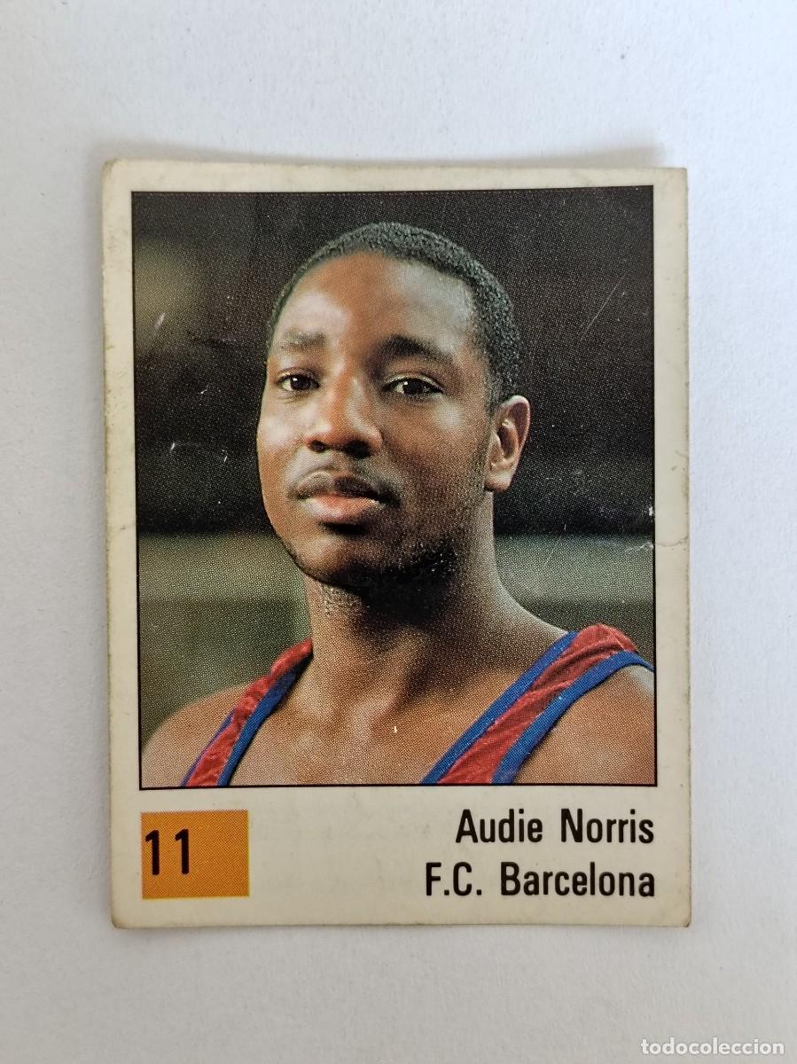 Coleccionismo deportivo: #11 AUDIE NORRIS (F.C. BARCELONA) LIGA ACB BASKET 90 PANINI
