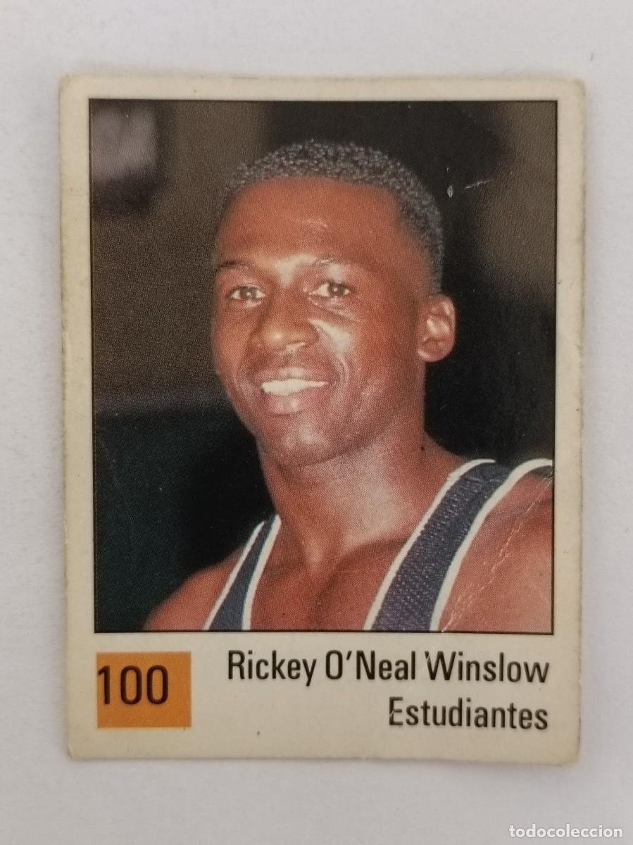 Coleccionismo deportivo: #100 RICKEY O'NEAL WINSLOW (ESTUDIANTES) LIGA ACB BASKET 90 PANINI