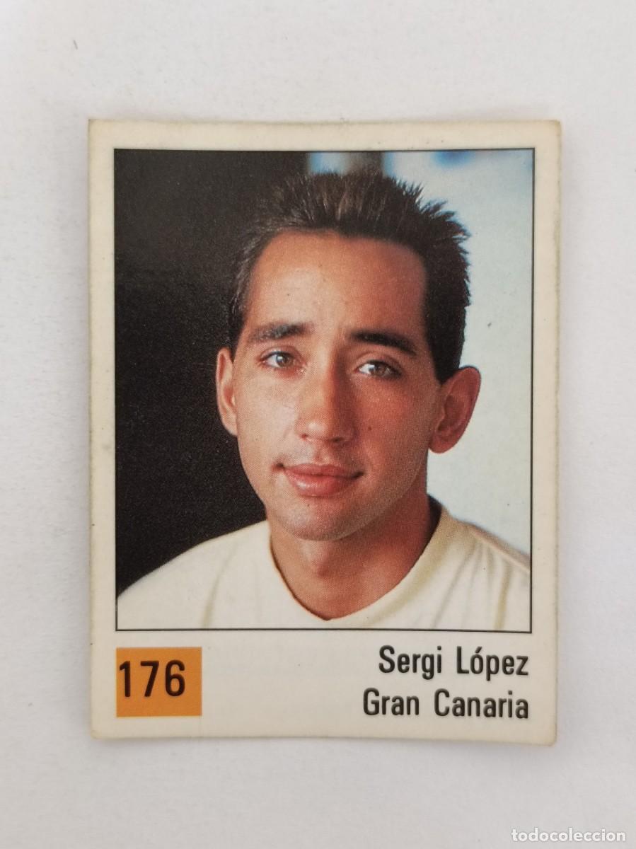 Coleccionismo deportivo: #176 SERGI LOPEZ (GRAN CANARIA) LIGA ACB BASKET 90 PANINI