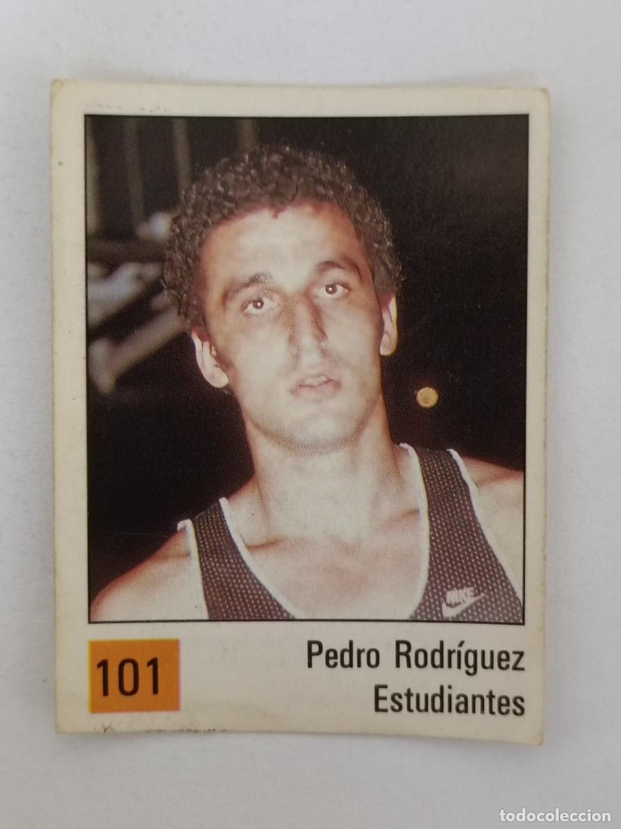 Coleccionismo deportivo: #101 PEDRO RODRIGUEZ (ESTUDIANTES) LIGA ACB BASKET 90 PANINI