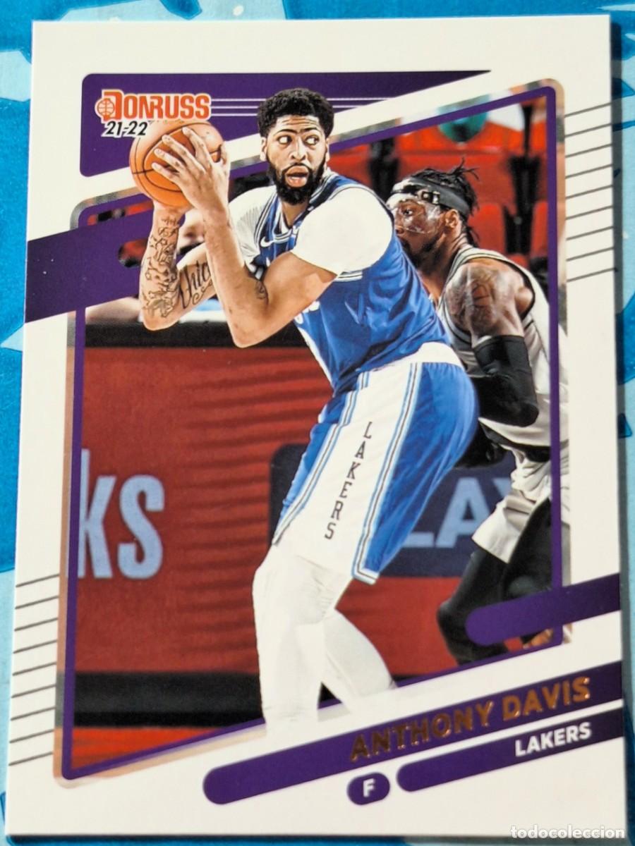 Coleccionismo deportivo: Anthony Davis Los Angeles Lakers Panini Donruss Basketball