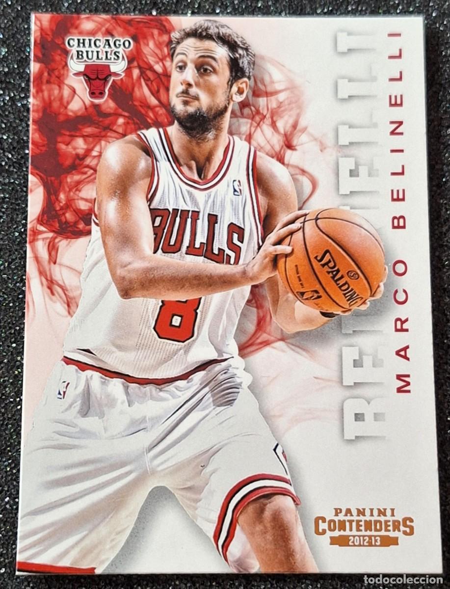 Coleccionismo deportivo: Marco Belinelli Chicago Bulls Panini Contenders Basketball