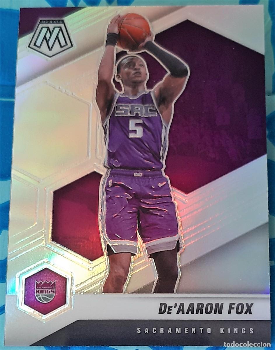 Coleccionismo deportivo: De'Aaron Fox Sacramento Kings Panini Mosaic Basketball Silver Holo