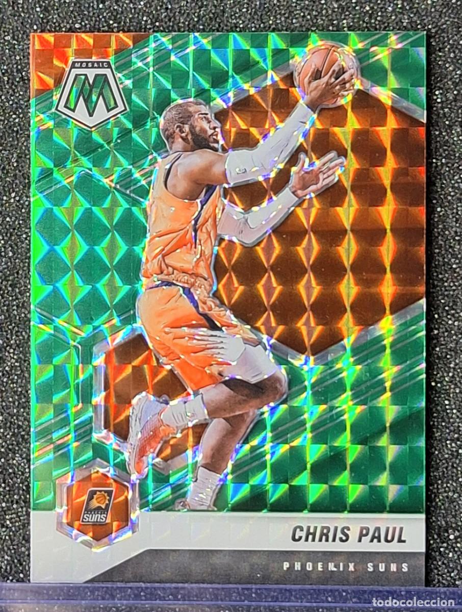 Coleccionismo deportivo: Chris Paul Phoenix Suns Panini Mosaic Basketball Green