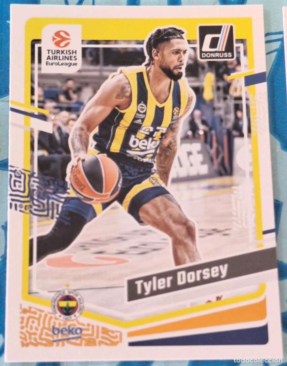 Coleccionismo deportivo: Tyler Dorsey Fenerbahce Panini Donruss Euroliga Basketball