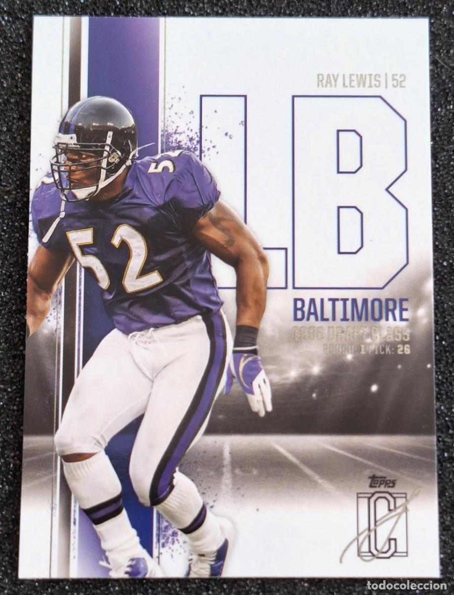 Coleccionismo deportivo: Ray Lewis Baltimore Ravens Topps Football NFL 2025