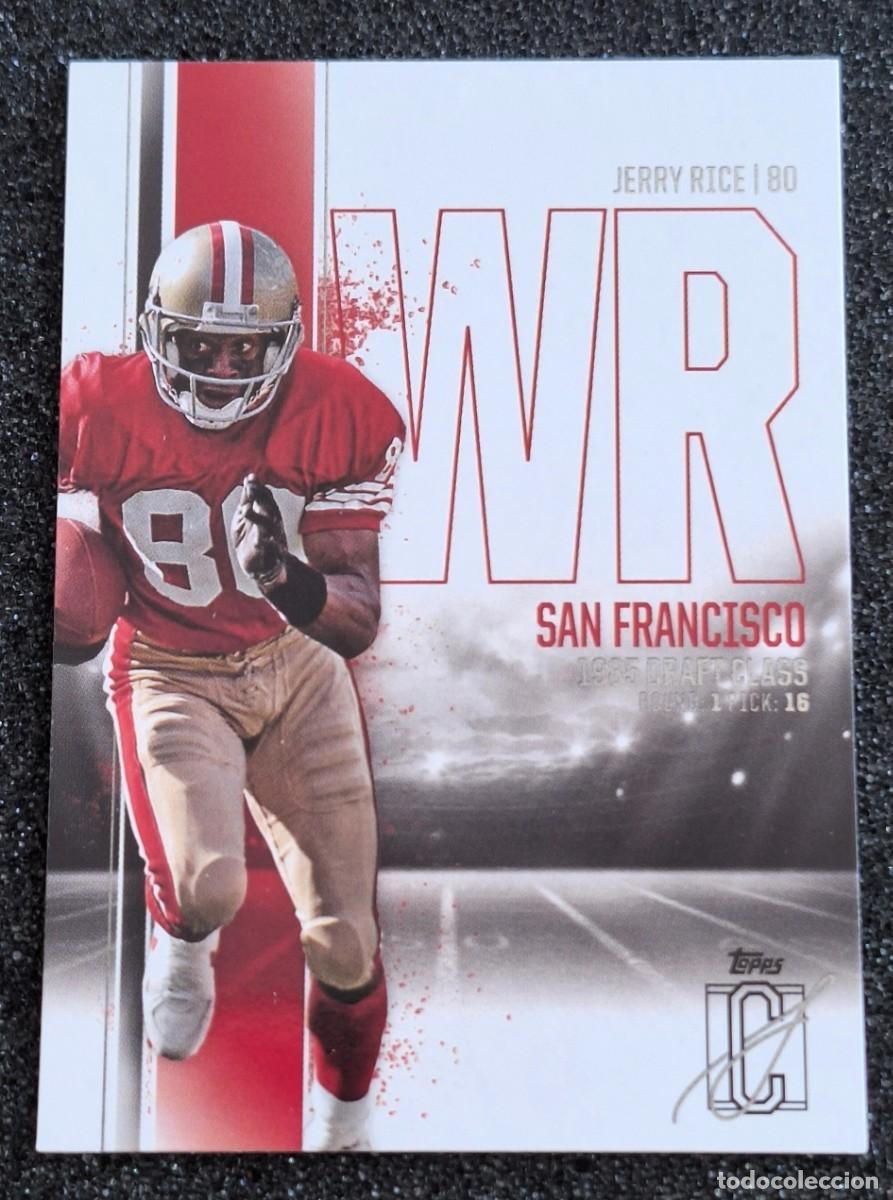 Coleccionismo deportivo: Jerry Rice San Francisco 49ers Topps Football NFL 2025