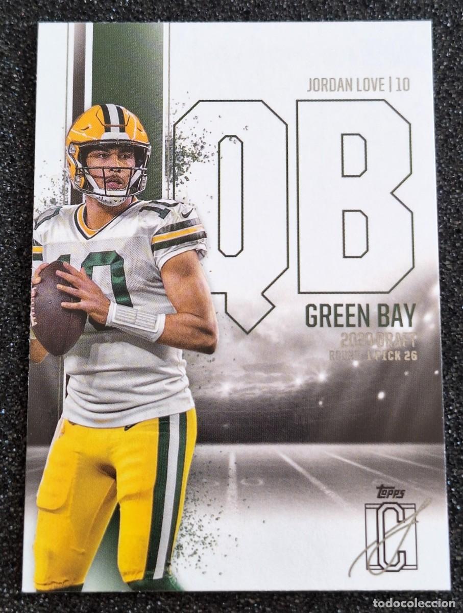 Coleccionismo deportivo: Jordan Love Green Bay Packers Topps Football NFL 2025