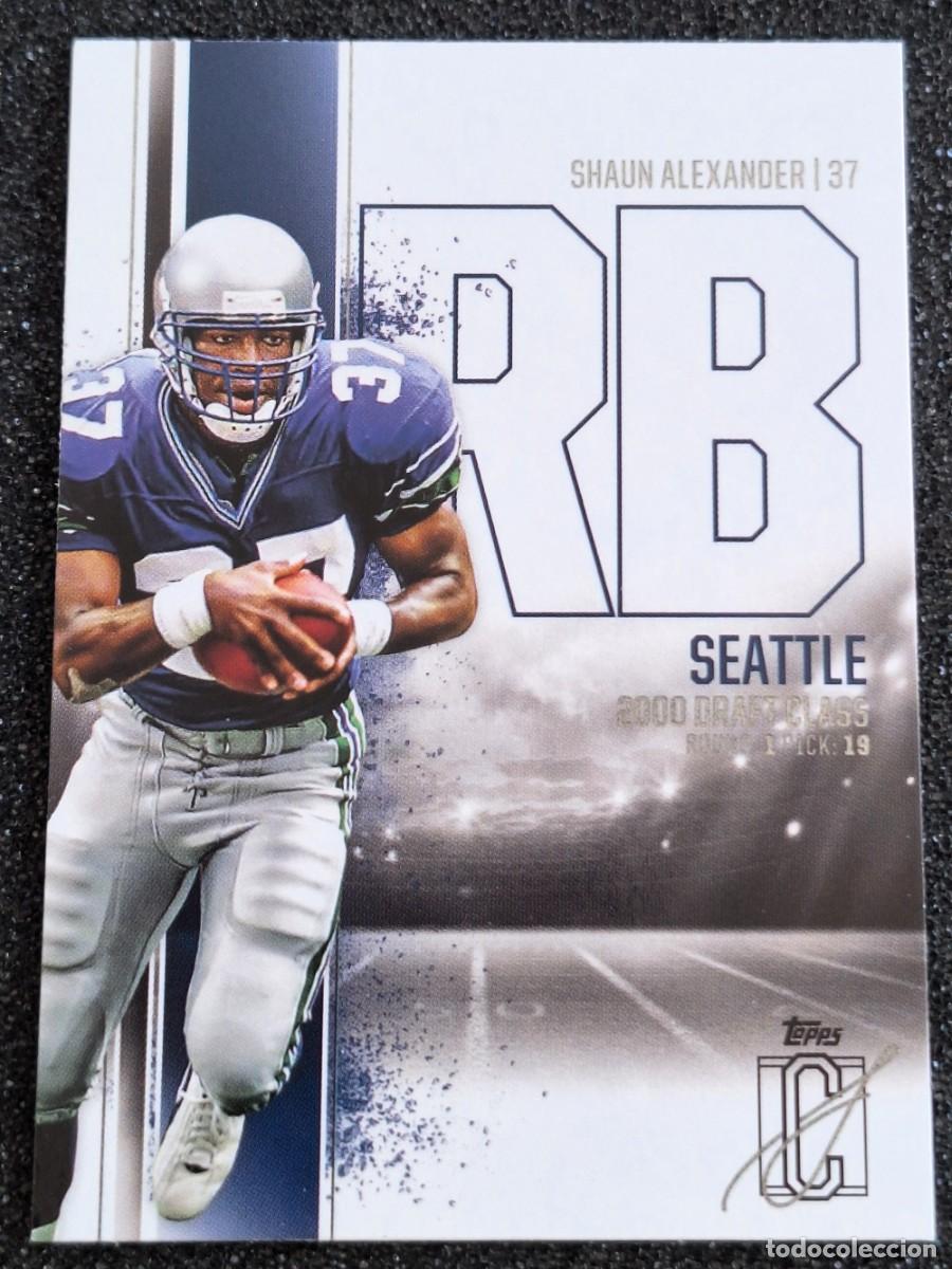 Coleccionismo deportivo: Shaun Alexander Seattle Seahawks Topps Football NFL 2025