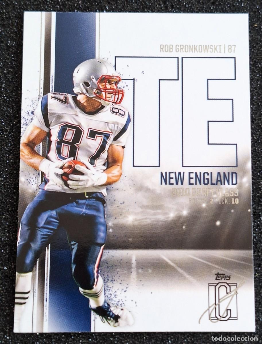 Coleccionismo deportivo: Rob Gronkowski New England Patriots Topps Football NFL 2025