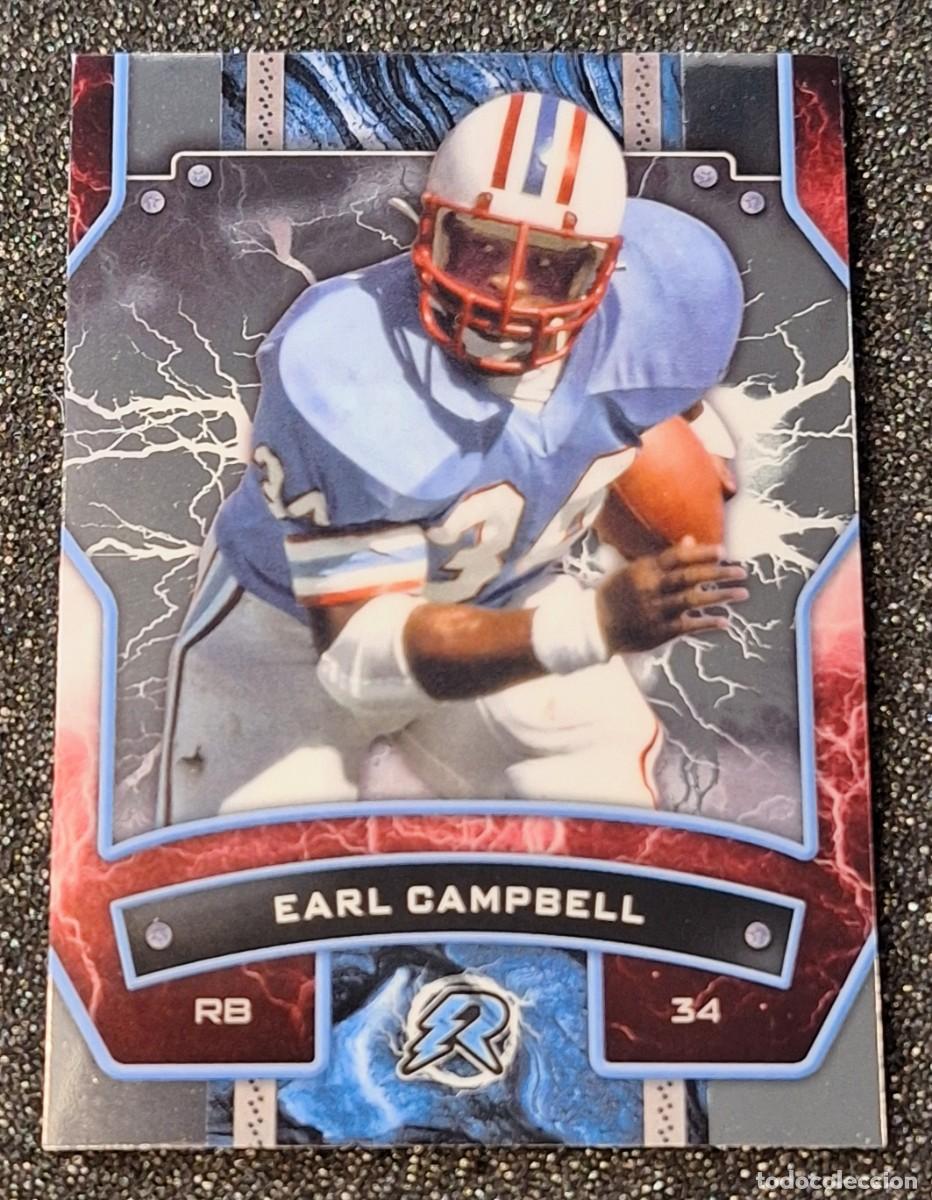 Coleccionismo deportivo: Earl Campbell Houston Topps Resurgence Football NFL Chrome