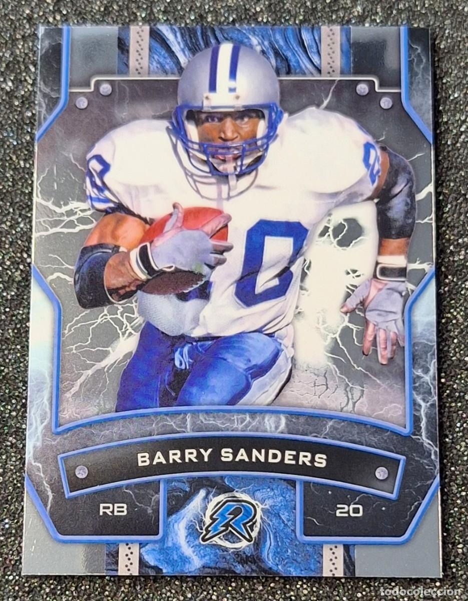 Coleccionismo deportivo: Barry Sanders Detroit Lions Topps Resurgence Football NFL Chrome
