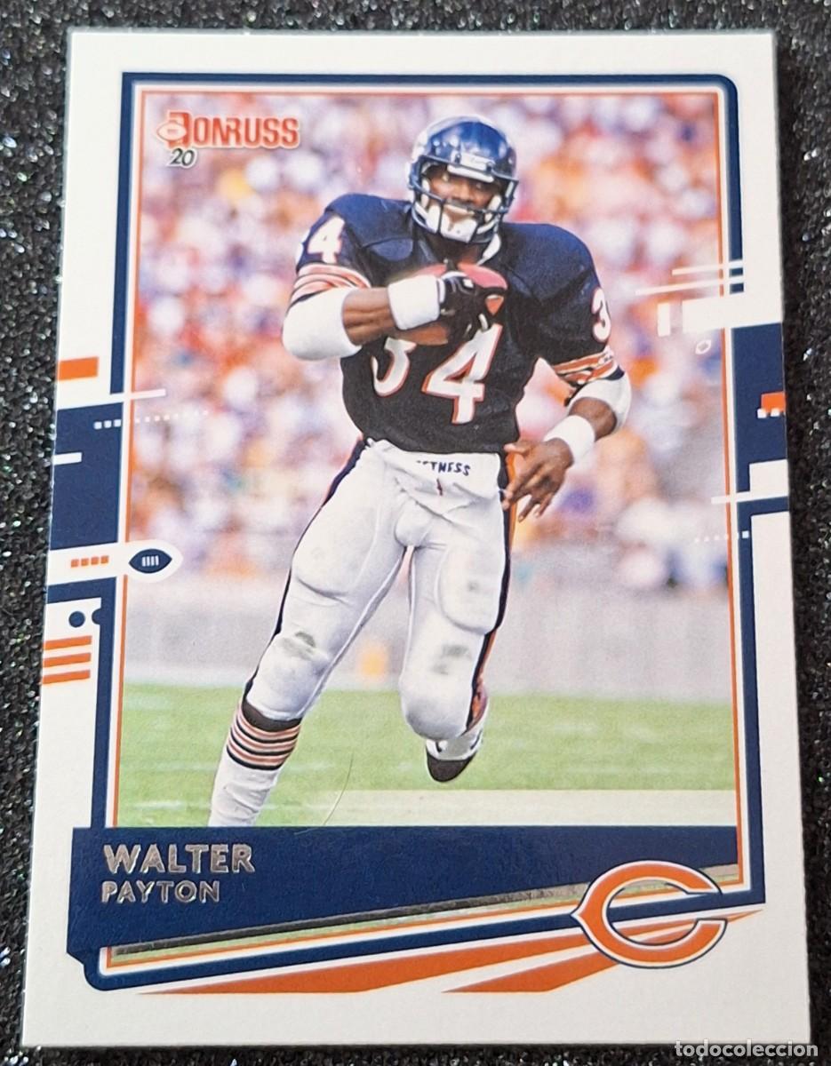 Coleccionismo deportivo: Walter Payton Chicago Bears Panini Donruss Football NFL