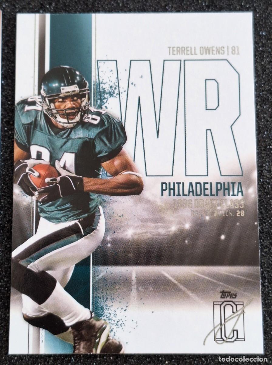 Coleccionismo deportivo: Terrell Owens Philadelphia Eagles Toops Football NFL