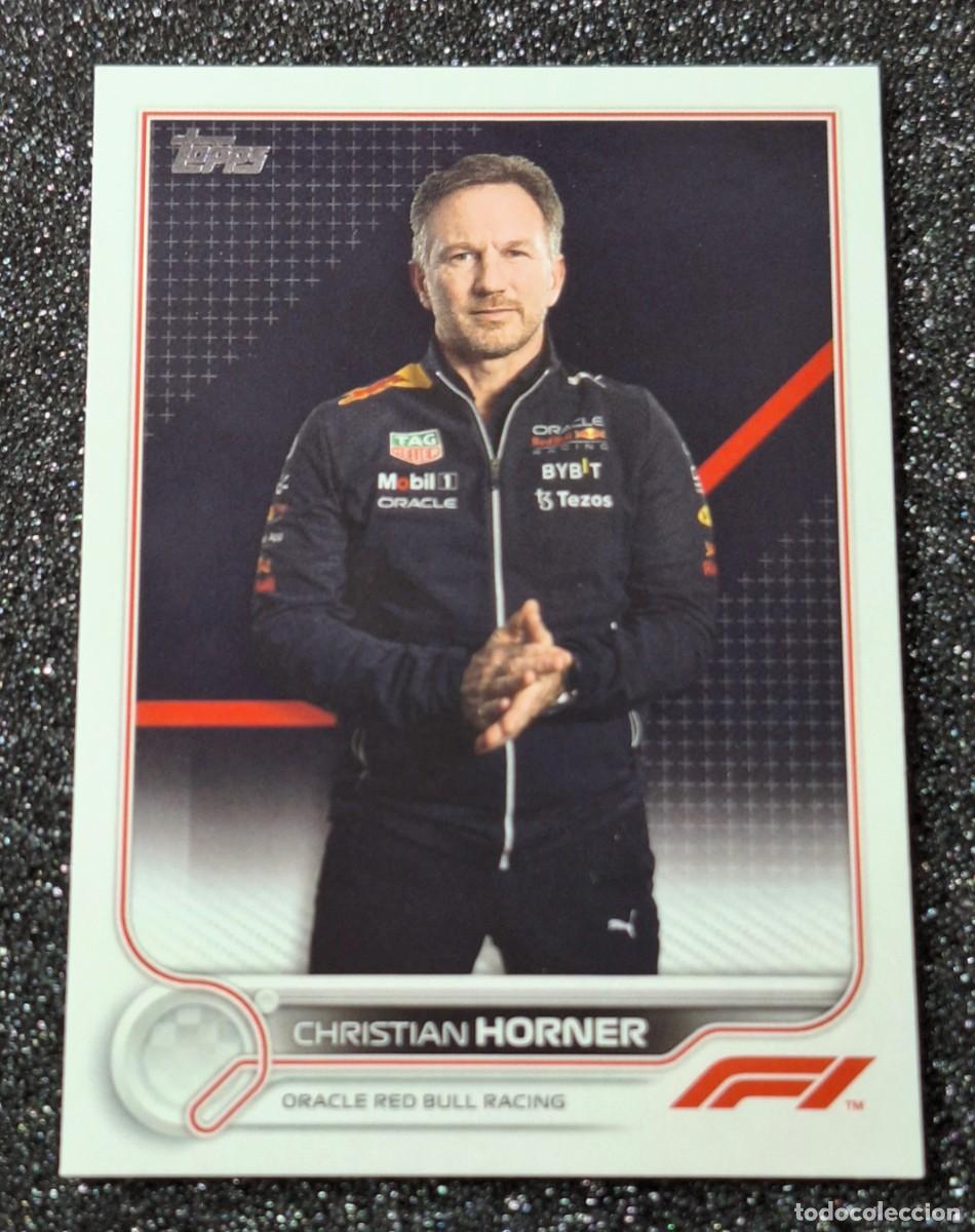 Coleccionismo deportivo: Christian Horner Red Bull Racing Topps Formula 1 F-1