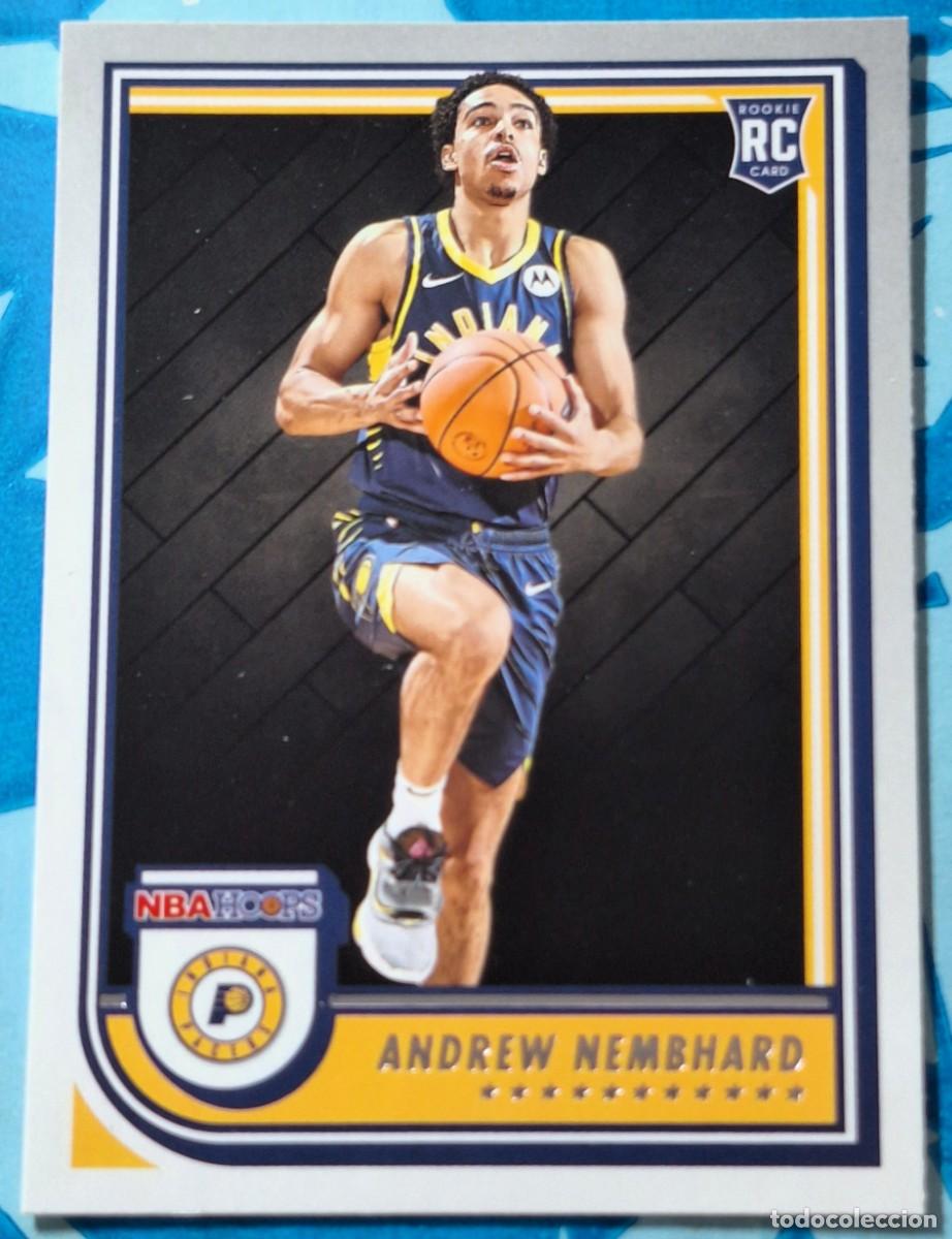 Coleccionismo deportivo: Andrew Nembhard Indiana Pacers Panini Hoops Basketball Rookie RC