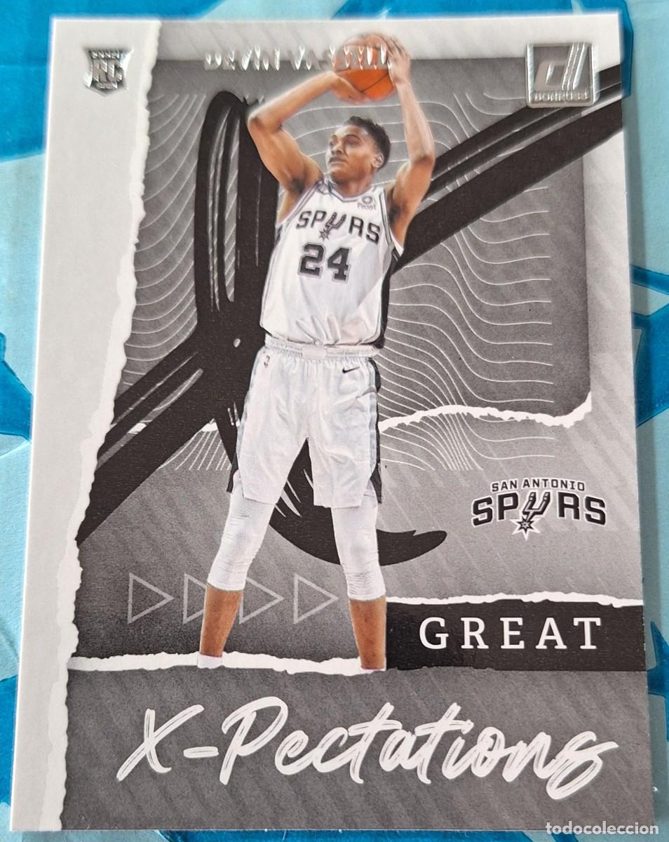 Coleccionismo deportivo: Devin Vassell San Antonio Spurs Panini Donruss Basketball Rookie RC Great X-Pectations