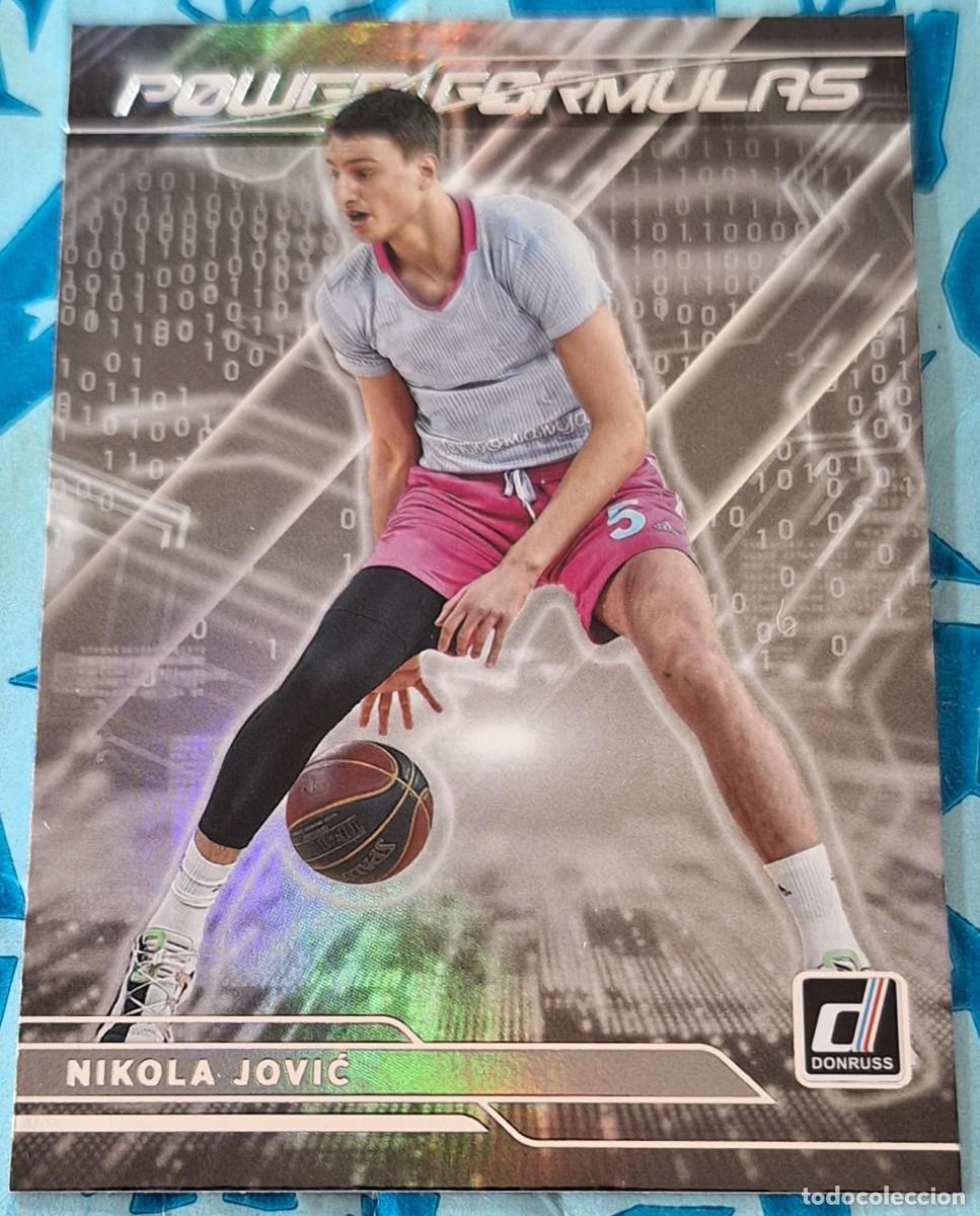 Coleccionismo deportivo: Nikola Jovic Panini Donruss Basketball Power Formulas