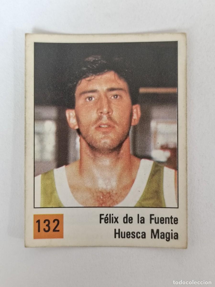 Coleccionismo deportivo: #132 FELIX DE LA FUENTE (HUESCA MAGIA) LIGA ACB BASKET 90 PANINI
