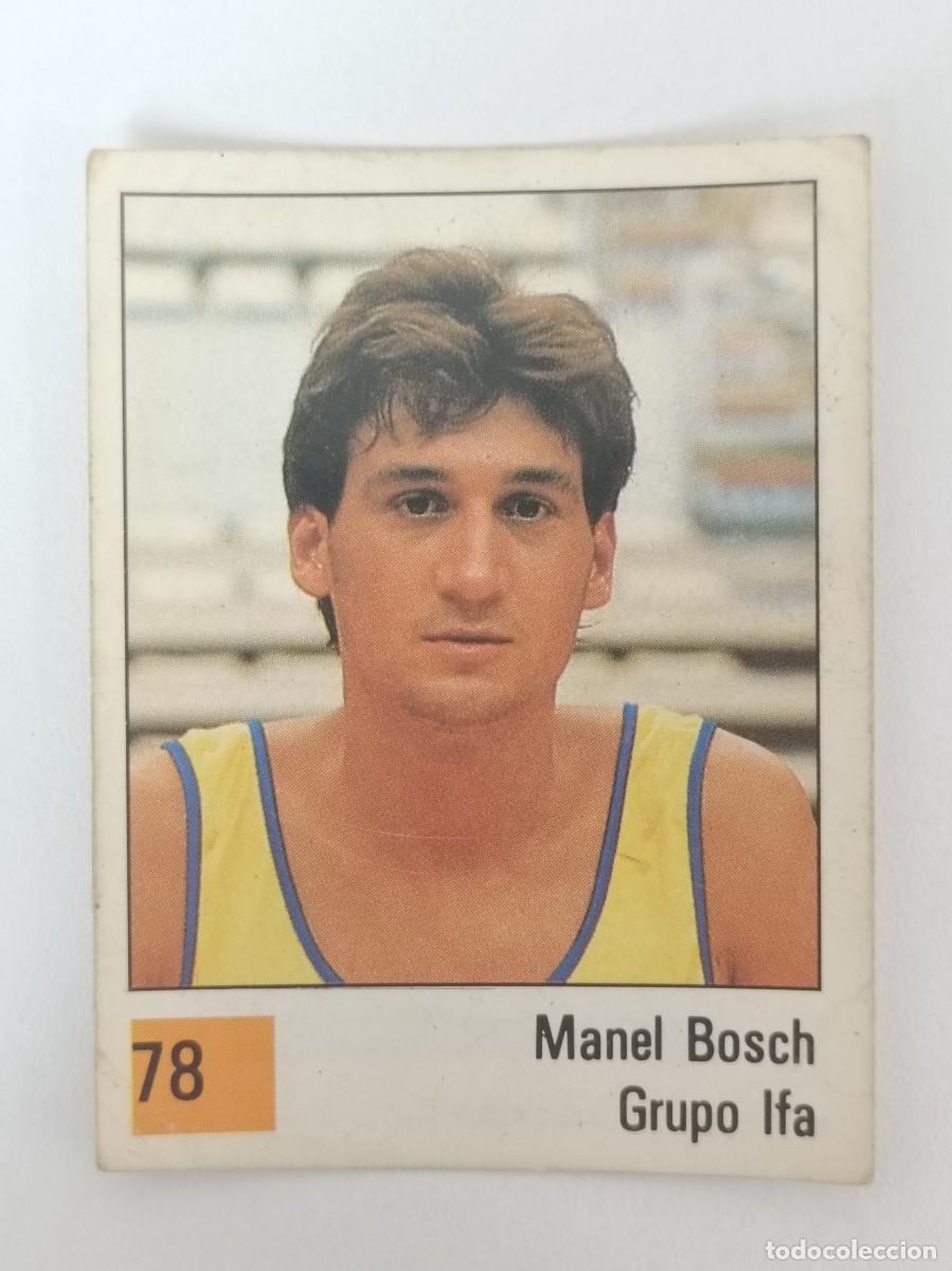 Coleccionismo deportivo: #78 MANEL BOSCH (GRUPO IFA) LIGA ACB BASKET 90 PANINI