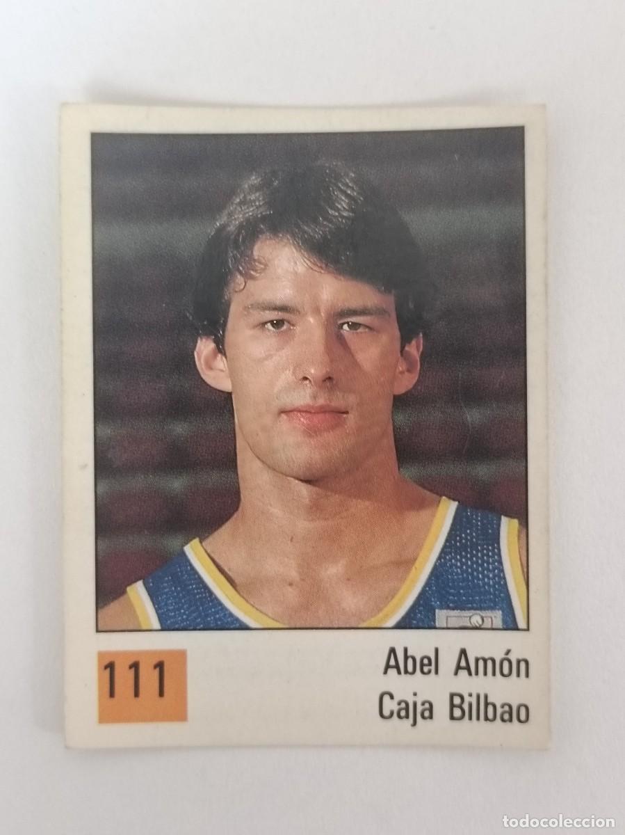 Coleccionismo deportivo: #111 ABEL AMON (CAJA BILBAO) LIGA ACB BASKET 90 PANINI