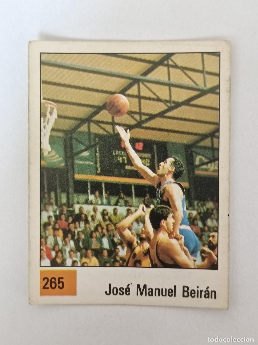 Coleccionismo deportivo: #265 JOSE MANUEL BEIRAN (TENERIFE NUMERO 1) LIGA ACB BASKET 90 PANINI