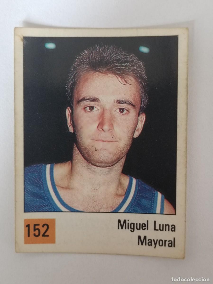 Coleccionismo deportivo: #152 MIGUEL LUNA (MAYORAL MARISTAS) LIGA ACB BASKET 90 PANINI