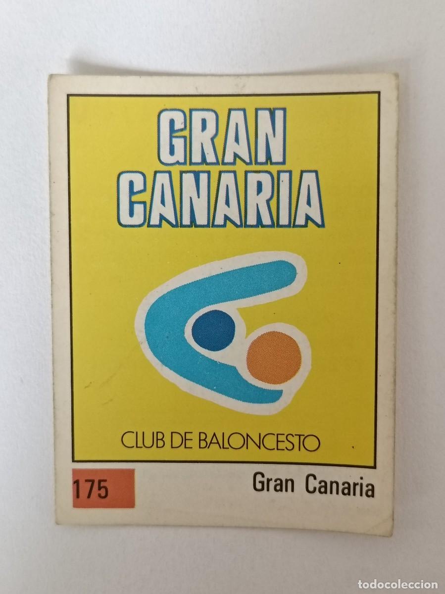 Coleccionismo deportivo: #175 EQUIPO (GRAN CANARIA) LIGA ACB BASKET 90 PANINI