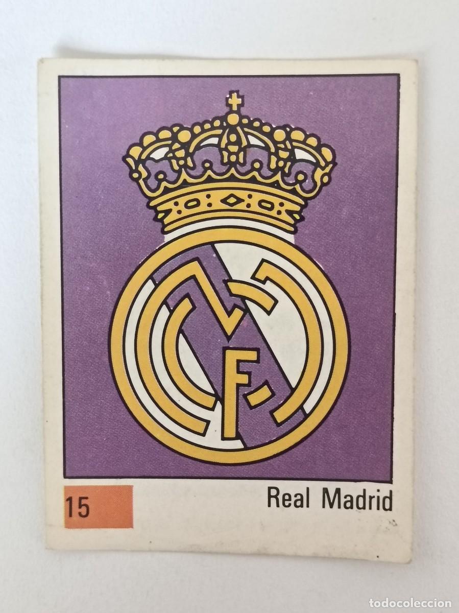 Coleccionismo deportivo: #15 ESCUDO (REAL MADRID) LIGA ACB BASKET 90 PANINI