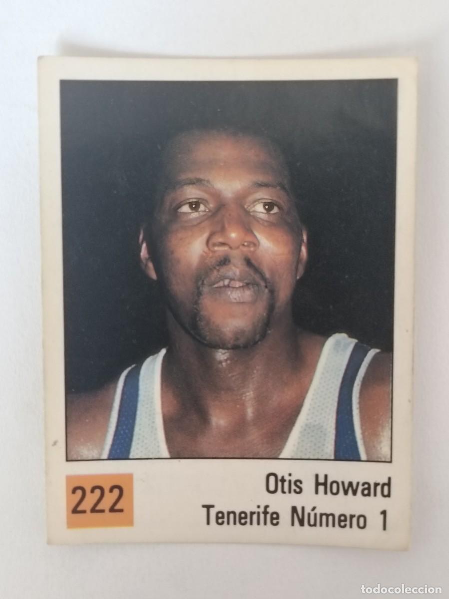 Coleccionismo deportivo: #222 OTIS HOWARD (TENERIFE NUMERO 1) LIGA ACB BASKET 90 PANINI