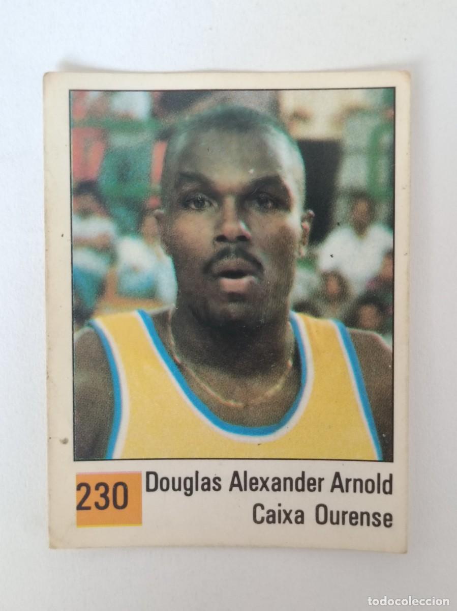 Coleccionismo deportivo: #230 DOUGLAS ALEXANDER ARNOLD (CAIXA OURENSE) LIGA ACB BASKET 90 PANINI