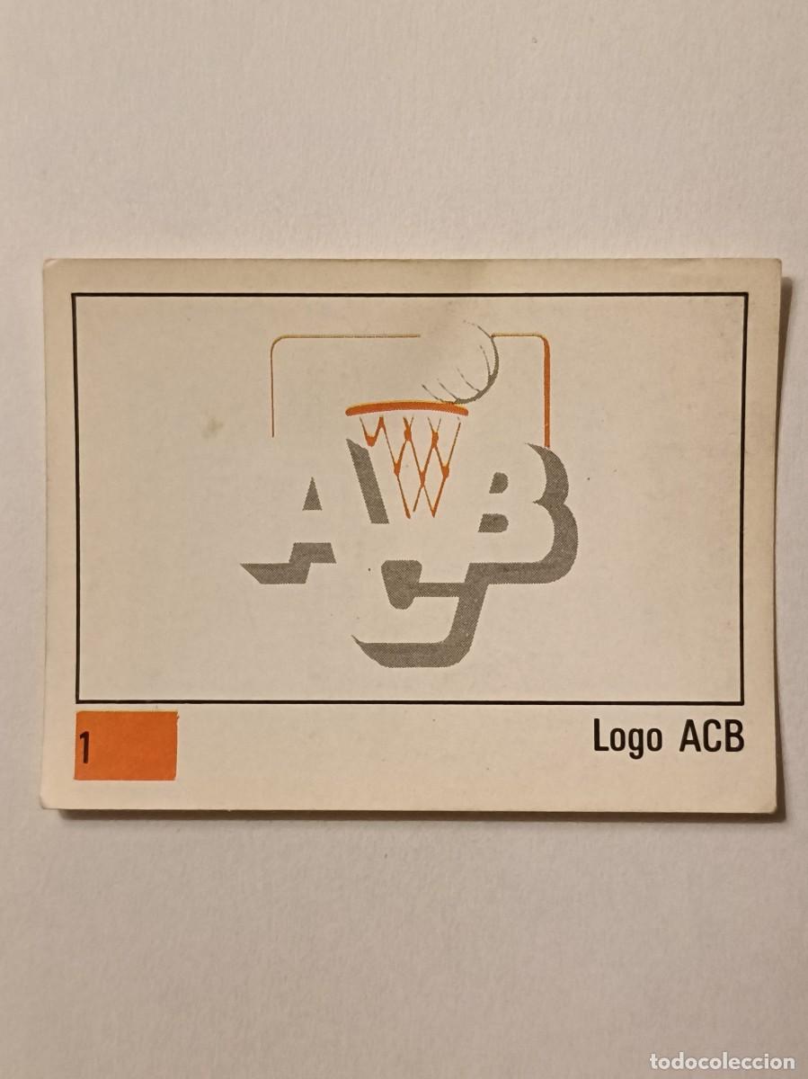 Coleccionismo deportivo: #1 LOGO ACB LIGA ACB BASKET 90 PANINI
