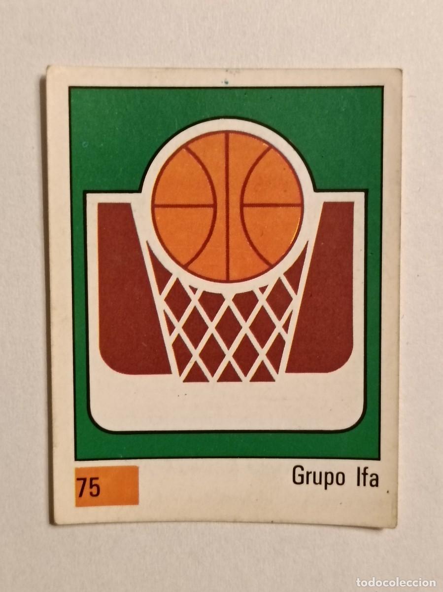 Coleccionismo deportivo: #75 ESCUDO (GRUPO IFA) LIGA ACB BASKET 90 PANINI