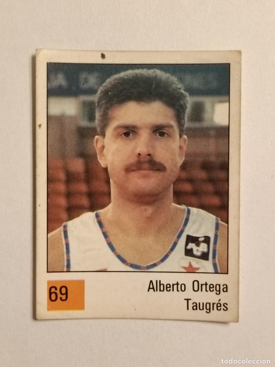 Coleccionismo deportivo: #69 ALBERTO ORTEGA (TAUGRES) LIGA ACB BASKET 90 PANINI