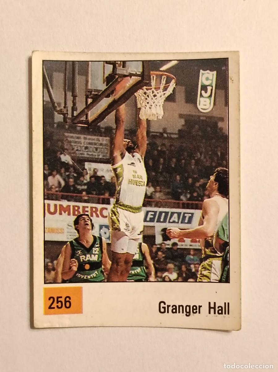 Coleccionismo deportivo: #256 GRANGER HALL (HUESCA MAGIA) LIGA ACB BASKET 90 PANINI