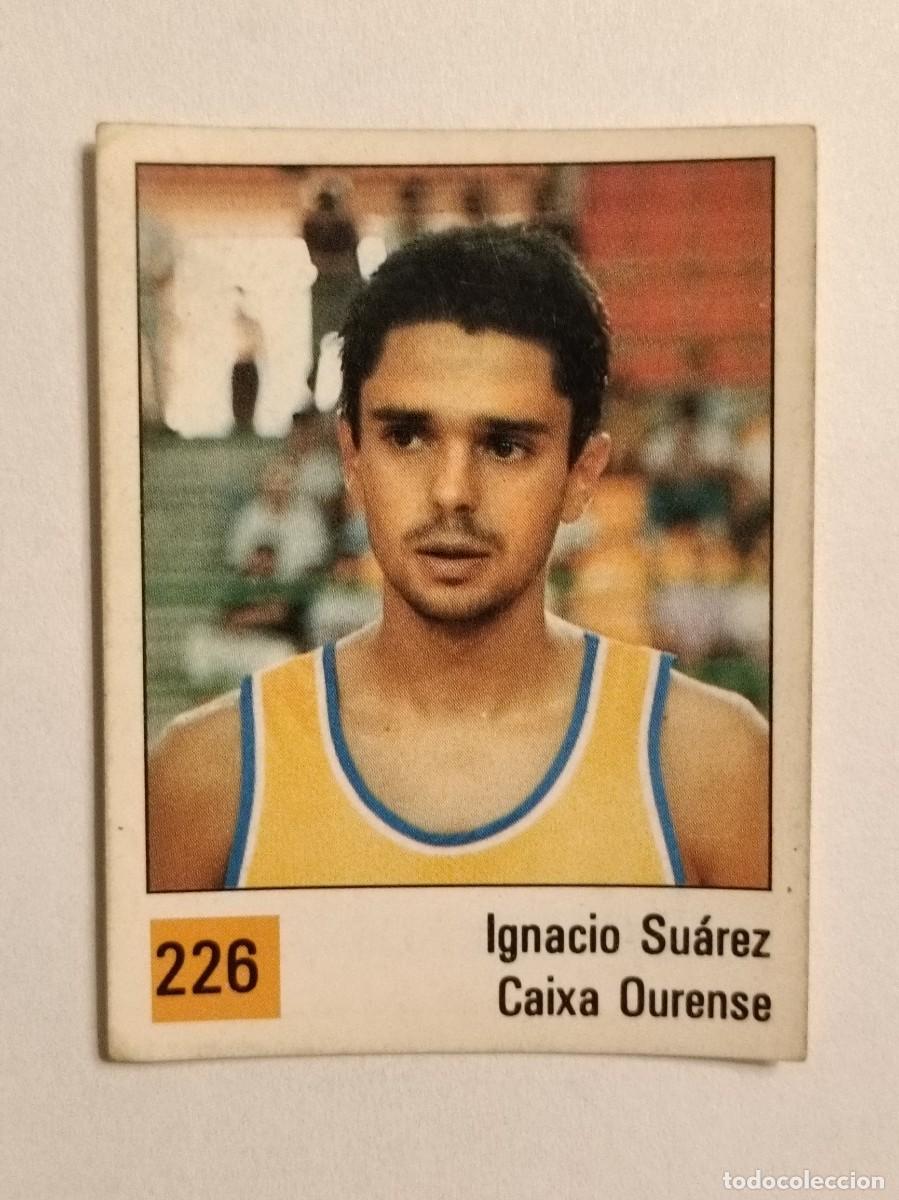 Coleccionismo deportivo: #226 IGNACIO SUAREZ (CAIXA OURENSE) LIGA ACB BASKET 90 PANINI