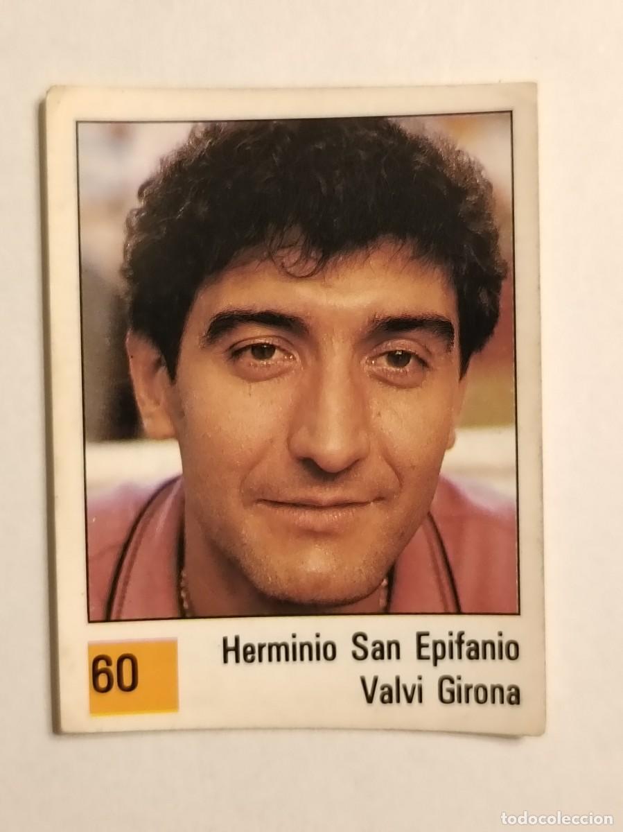 Coleccionismo deportivo: #60 HERMINIO SAN EPIFANIO (VALVI GIRONA) LIGA ACB BASKET 90 PANINI