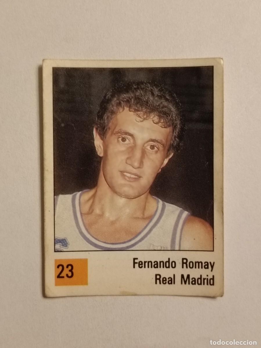 Coleccionismo deportivo: #23 FERNANDO ROMAY (REAL MADRID) LIGA ACB BASKET 90 PANINI