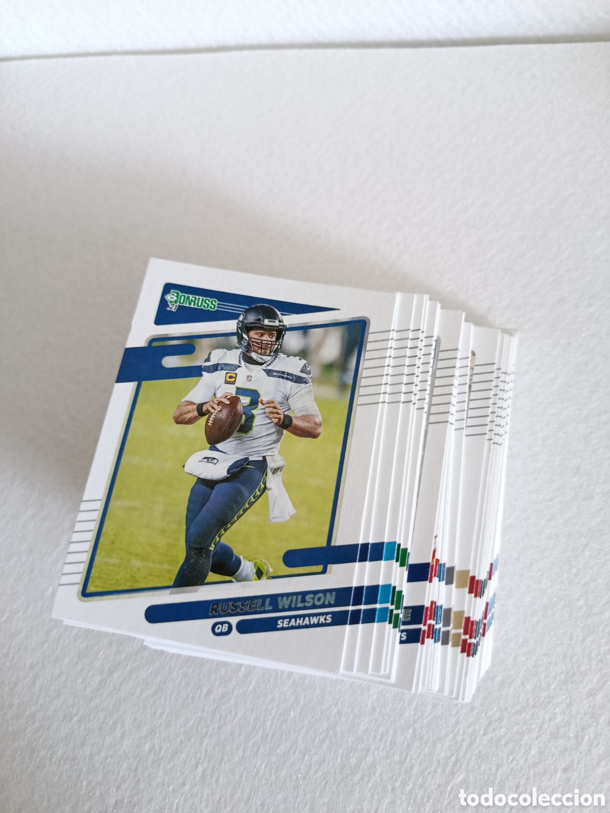Coleccionismo deportivo: Lote 50 cromos PANINI DONRUSS FOOTBALL 2021
