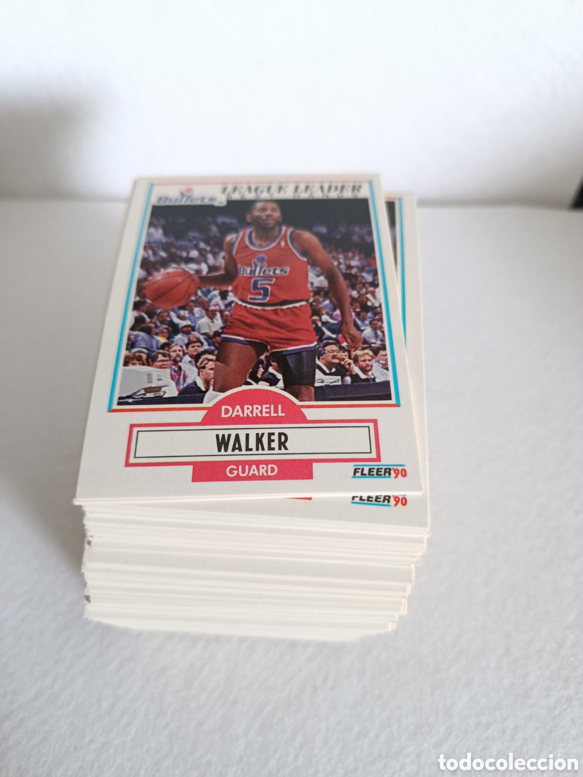 Coleccionismo deportivo: LOTE 185 cromos FLEER CORP NBA USA 1990