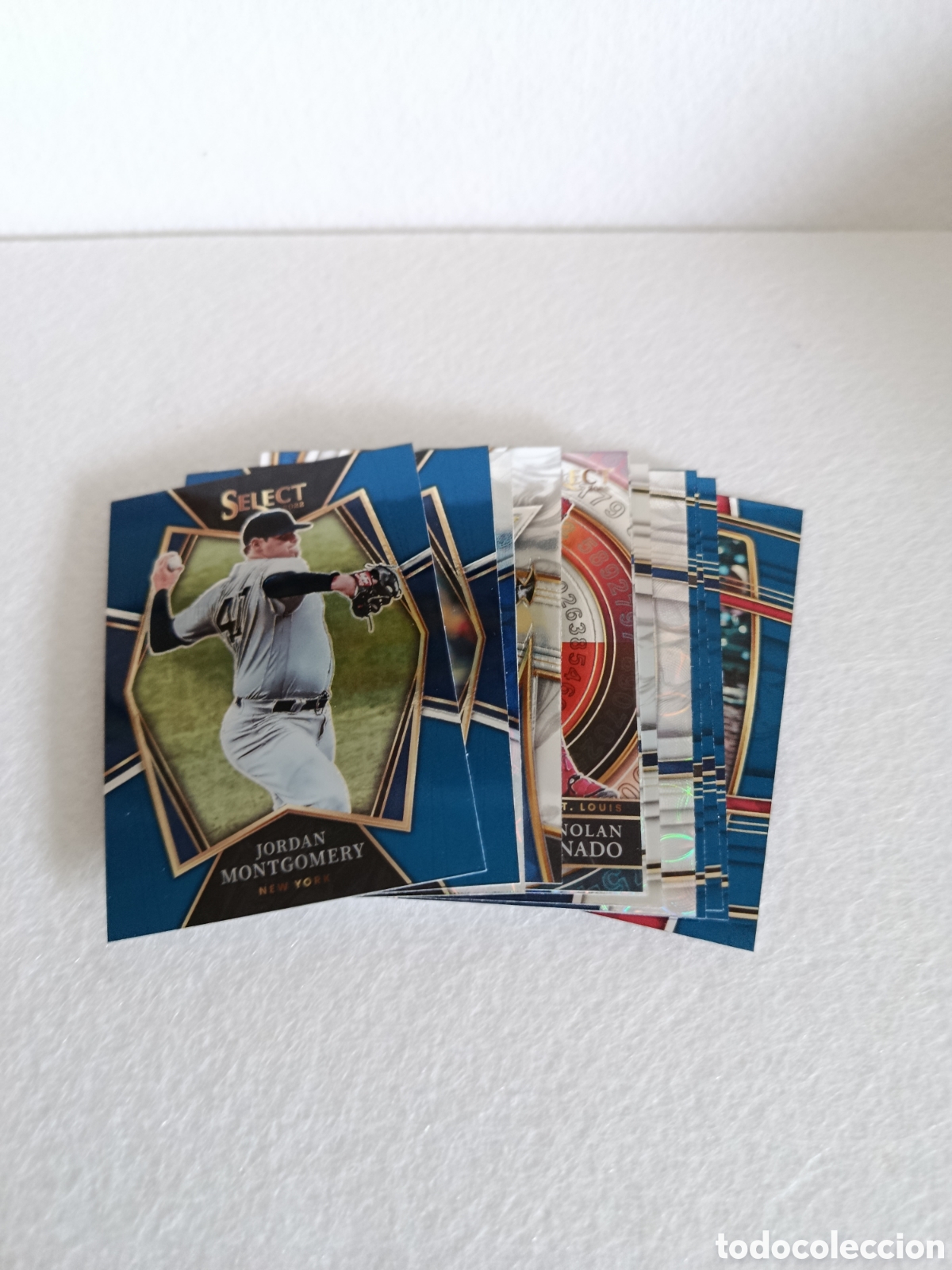 Coleccionismo deportivo: LOTE 12 CROMOS PANINI SELECT BASEBALL USA 2022