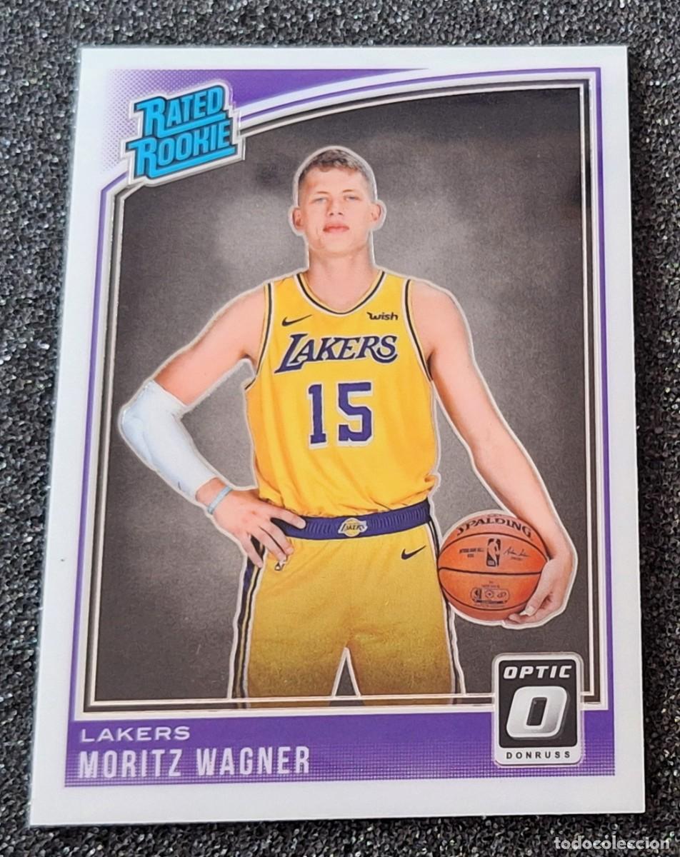 Coleccionismo deportivo: Moritz Wagner Los Angeles Lakers Panini Donruss Optic Basketball Rated Rookie RC