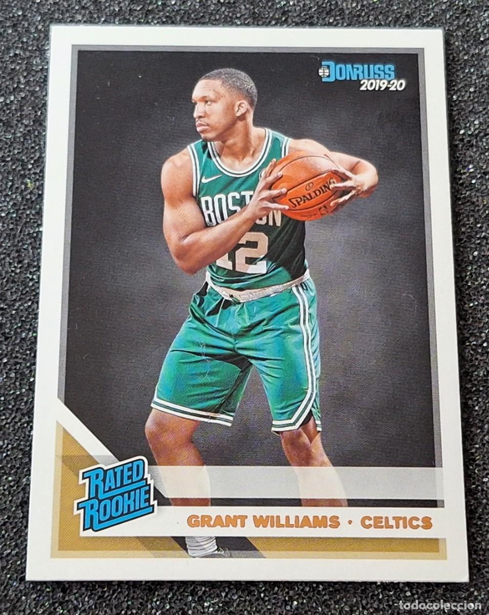 Coleccionismo deportivo: Grant Williams Boston Celtics Panini Donruss Basketball Rated Rookie RC